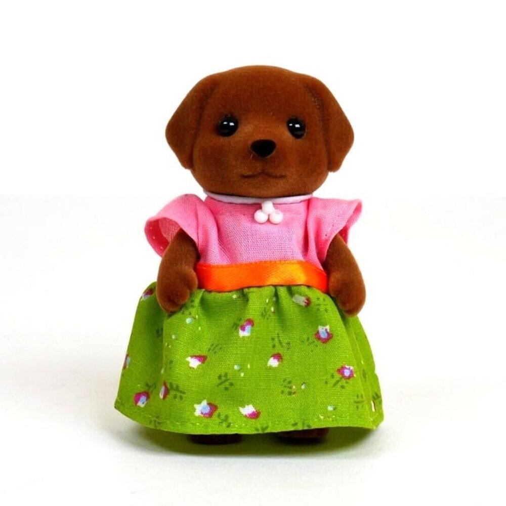 SOLD - Calico Critters Sylvanian Families Chocolate Labrador Mother - Picture 2 of 5